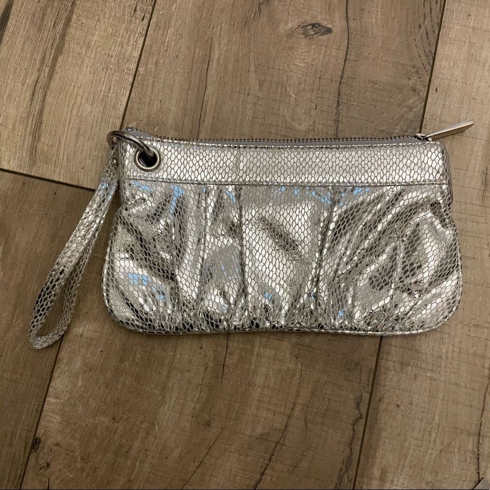 Silver Express Wristlet